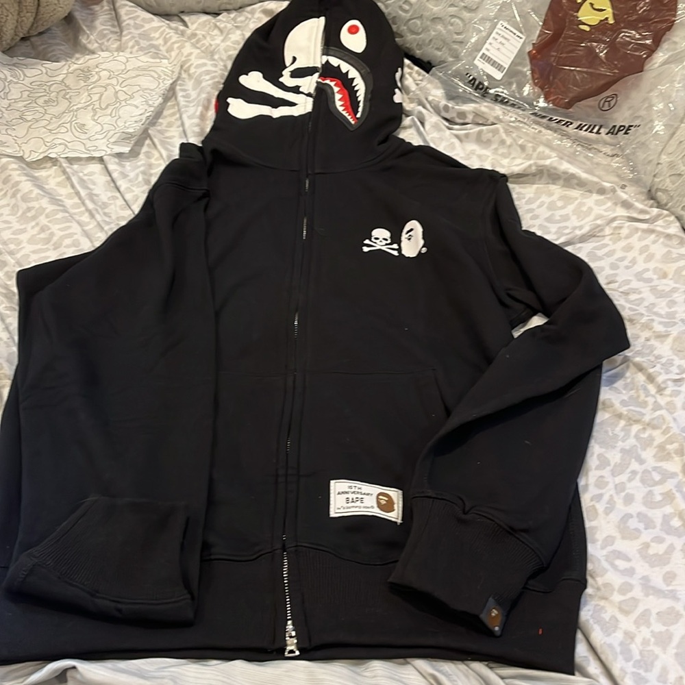 Bape x Mastermind 15th anniversary hoodie